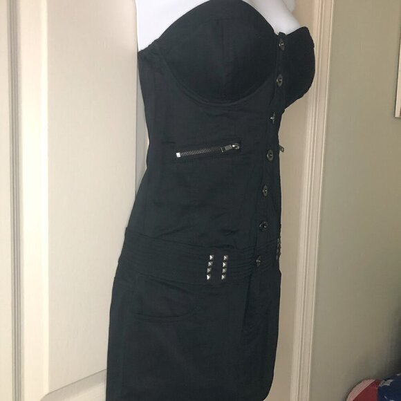 Guess Denim Black Skirtall Size XS - Picture 3 of 7